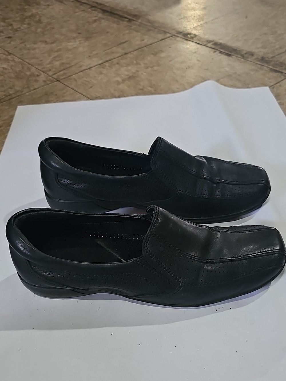 St. John's Bay Black Slip-On Loafers